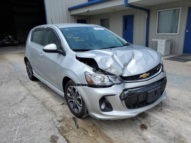 CHEVROLET SONIC LT 2017 with VIN 1G1JD6SH4H4131430 - Photo from auction