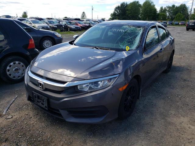 Photo 2 from auction – 2016 HONDA CIVIC LX with VIN 2HGFC2F52GH037347