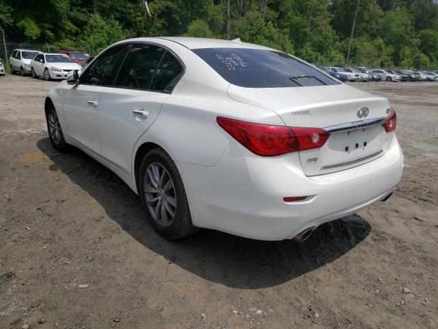 Photo 3 from auction – 2015 INFINITI Q50 BASE with VIN JN1BV7ARXFM397995