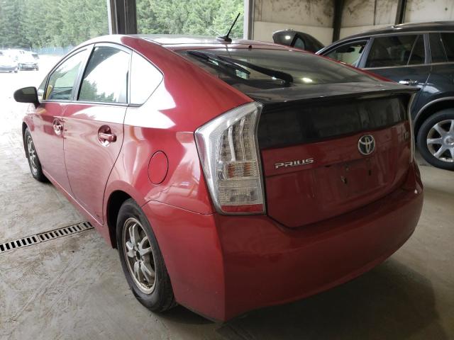 Photo 3 from auction – 2011 TOYOTA PRIUS with VIN JTDKN3DU1B1435423
