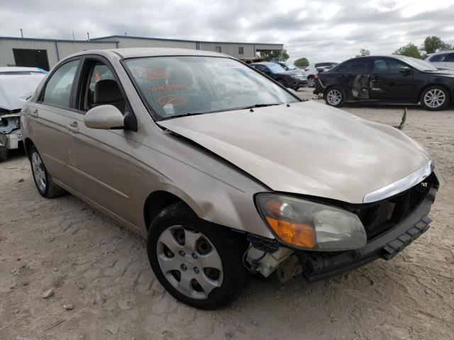 KIA SPECTRA EX 2009 with VIN KNAFE221095610801 - Photo from auction