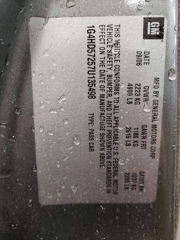 Photo 10 from auction – 2007 BUICK LUCERNE CX with VIN 1G4HD57257U135498