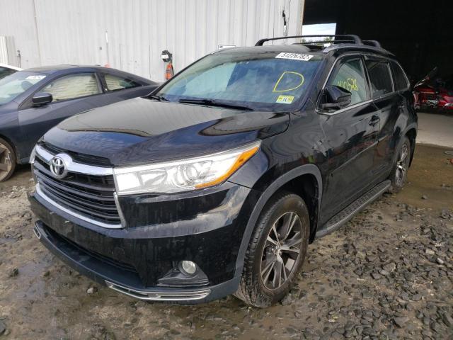 Фото 2 с аукциона – 2016 TOYOTA HIGHLANDER с VIN 5TDJKRFH7GS248706