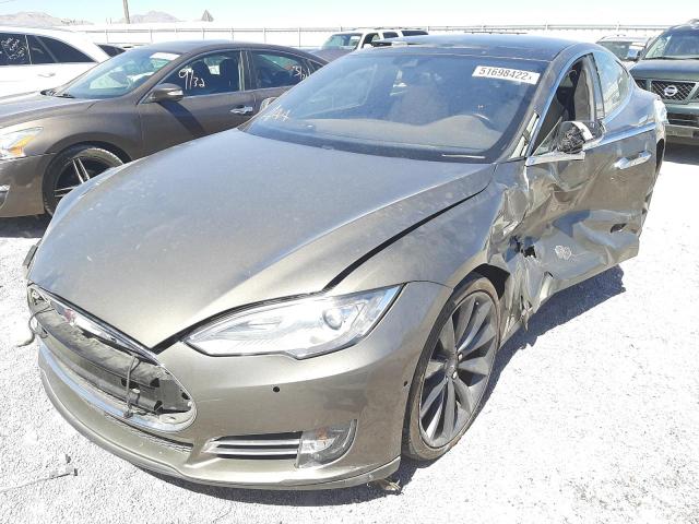 Photo 2 from auction – 2015 TESLA MODEL S with VIN 5YJSA1E49FF114354