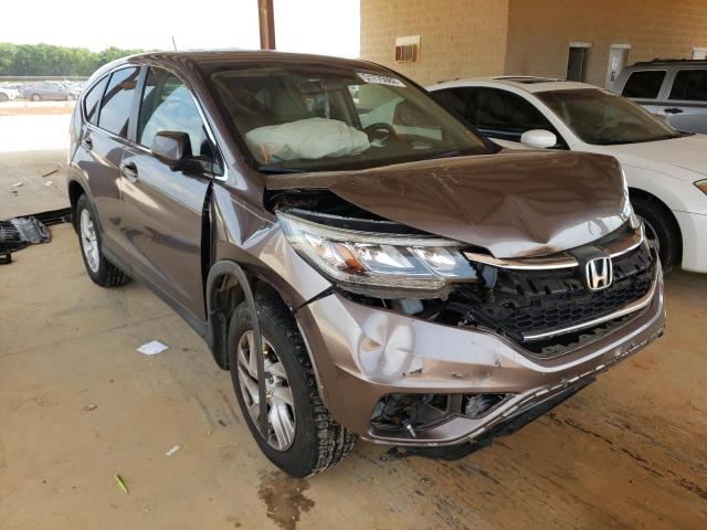 HONDA CR-V EX 2015 with VIN 3CZRM3H51FG711542 - Photo from auction