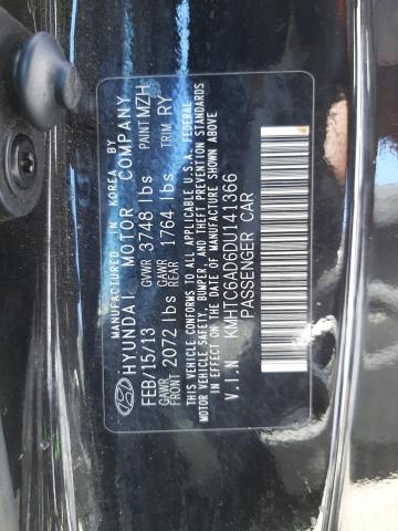 Photo 10 from auction – 2013 HYUNDAI VELOSTER with VIN KMHTC6AD6DU141366
