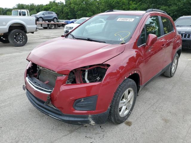 Photo 2 from auction – 2015 CHEVROLET TRAX 1LT with VIN KL7CJRSB5FB170717