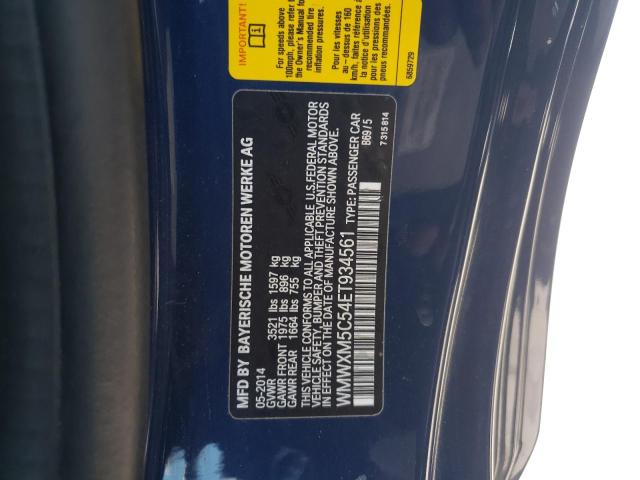 Photo 10 from auction – 2014 MINI COOPER with VIN WMWXM5C54ET934561