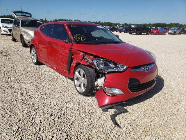 HYUNDAI VELOSTER 2014 with VIN KMHTC6AD8EU217395 - Photo from auction