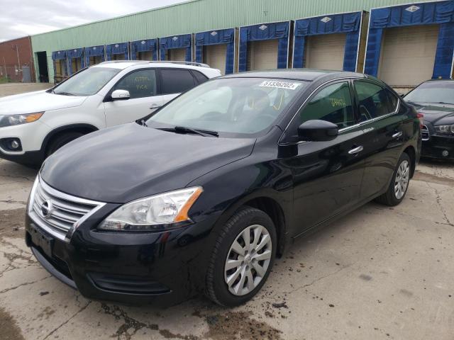 Photo 2 from auction – 2014 NISSAN SENTRA S with VIN 3N1AB7AP8EY309914