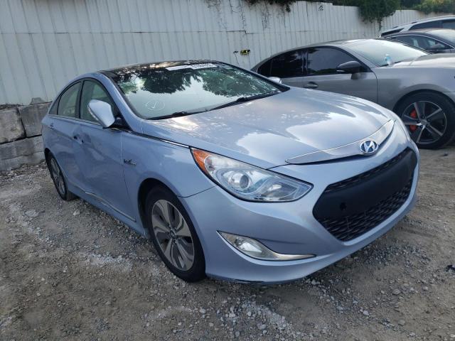 HYUNDAI SONATA HYB 2015 with VIN KMHEC4A41FA128302 - Photo from auction
