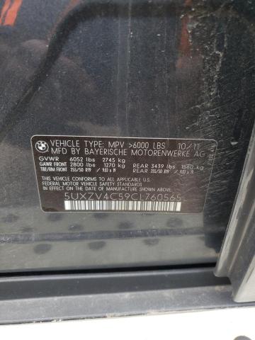 Photo 10 from auction – 2012 BMW X5 XDRIVE3 with VIN 5UXZV4C59CL760565