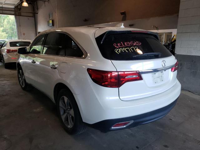 Photo 3 from auction – 2014 ACURA MDX with VIN 5FRYD3H20EB007617