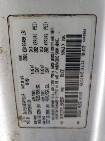 Photo 10 from auction – 2001 DODGE RAM 1500 with VIN 1B7HC13Y21J505597