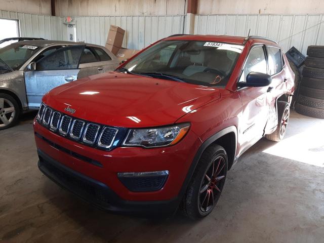 Photo 2 from auction – 2017 JEEP COMPASS SP with VIN 3C4NJCAB0HT658212
