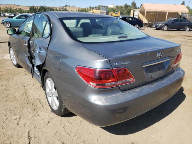Photo 3 from auction – 2005 LEXUS ES 330 with VIN JTHBA30G755059799