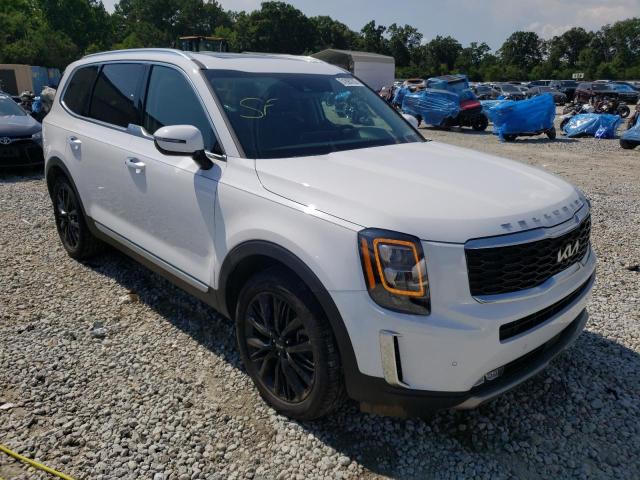 KIA TELLURIDE 2022 with VIN 5XYP54HC8NG225693 - Photo from auction