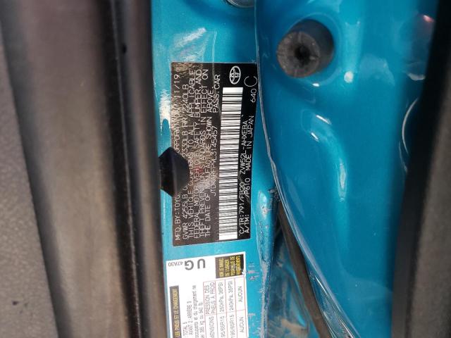 Photo 10 from auction – 2020 TOYOTA PRIUS PRIM with VIN JTDKARFP9L3145457