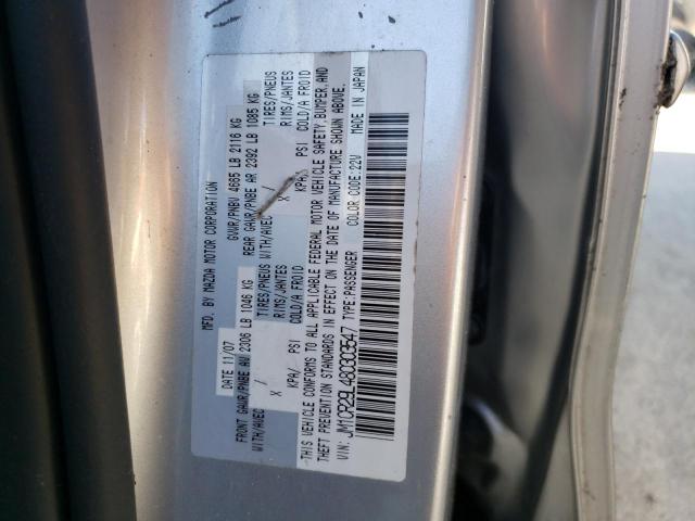 Photo 10 from auction – 2008 MAZDA 5 with VIN JM1CR29L480303547