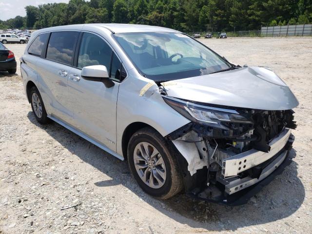 Photo 1 from auction – 2021 TOYOTA SIENNA LE with VIN 5TDKRKEC2MS063763