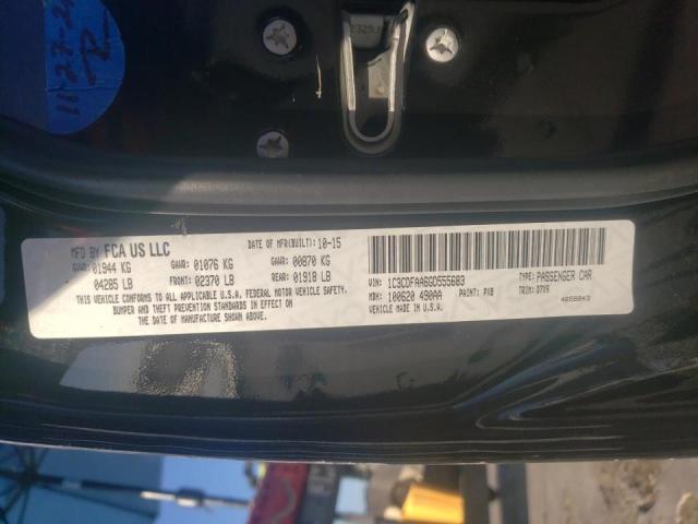 Photo 10 from auction – 2016 DODGE DART SE with VIN 1C3CDFAA6GD555683