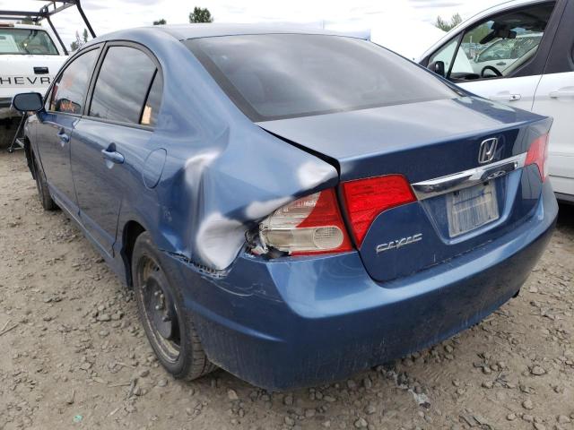 Photo 3 from auction – 2011 HONDA CIVIC LX with VIN 19XFA1F5XBE046896