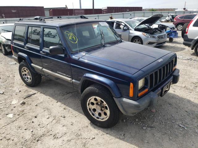 JEEP CHEROKEE S 2000 with VIN 1J4FF48S5YL267340 - Photo from auction