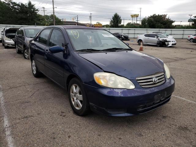 TOYOTA COROLLA CE 2004 with VIN 2T1BR38E84C308805 - Photo from auction