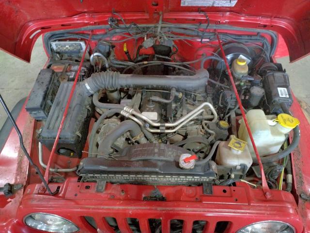 Photo 7 from auction – 2002 JEEP WRANGLER / with VIN 1J4FA49S52P720286