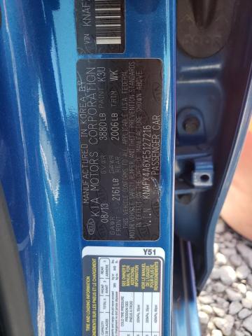 Photo 10 from auction – 2014 KIA FORTE LX with VIN KNAFX4A6XE5127216