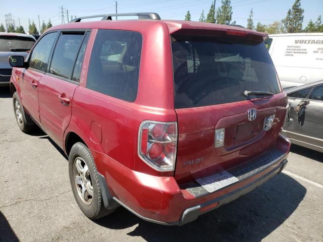 Photo 3 from auction – 2006 HONDA PILOT EX with VIN 5FNYF28416B033832
