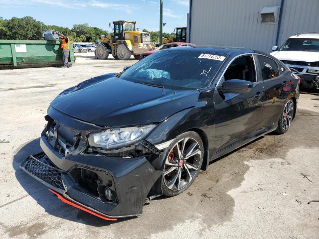 Photo 2 from auction – 2017 HONDA CIVIC SI with VIN 2HGFC1E5XHH706123