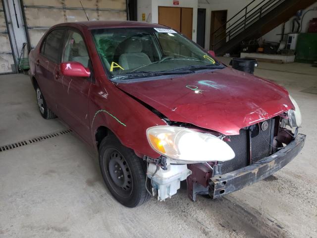 TOYOTA COROLLA CE 2008 with VIN 1NXBR32E68Z015241 - Photo from auction