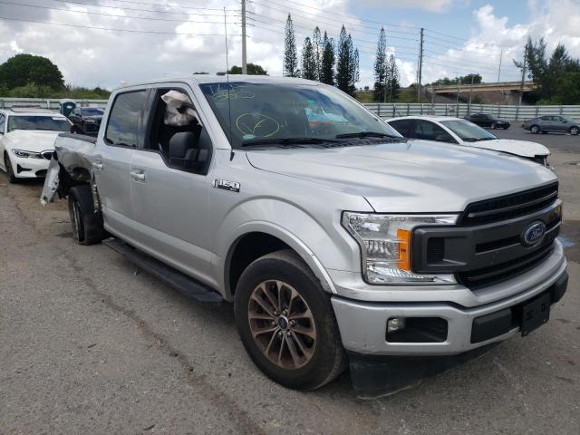 FORD F150 SUPER 2018 with VIN 1FTEW1CP3JKD50229 - Photo from auction