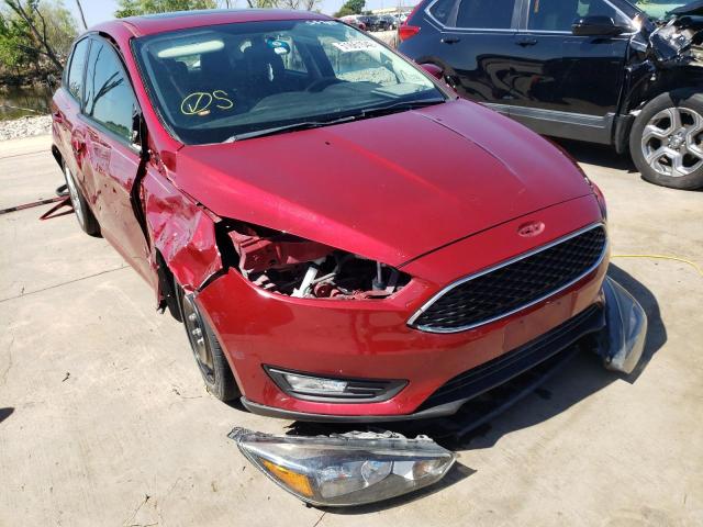 FORD FOCUS SE 2015 with VIN 1FADP3K22FL340812 - Photo from auction