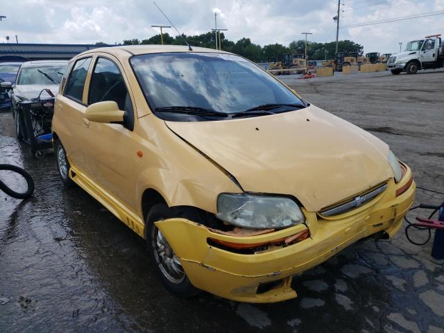 CHEVROLET AVEO 2004 with VIN KL1TD62614B202093 - Photo from auction