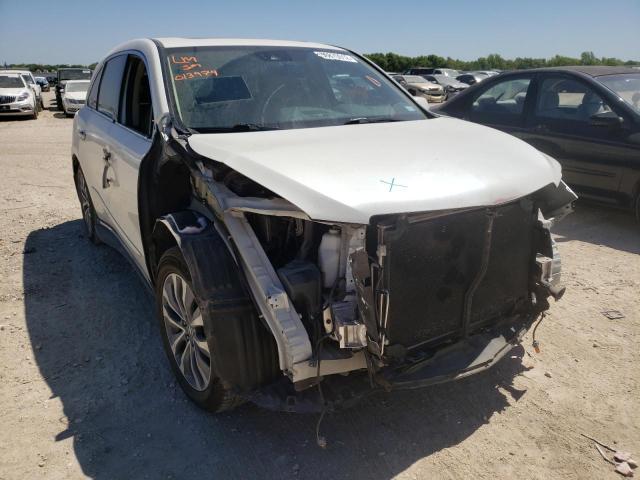 ACURA MDX TECHNO 2016 with VIN 5FRYD3H43GB013979 - Photo from auction
