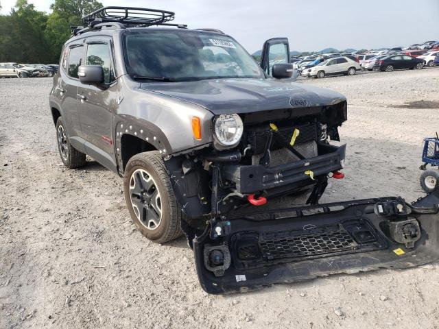 JEEP RENEGADE T 2017 with VIN ZACCJBCB1HPG10630 - Photo from auction