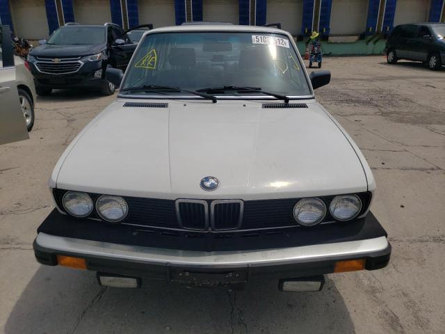 Photo 9 from auction – 1986 BMW 528 E AUTO with VIN WBADK8307G9703832