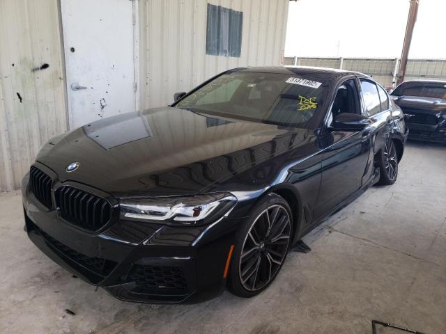 Photo 2 from auction – 2021 BMW 540 I with VIN WBA53BJ07MWX22332