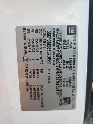 Photo 10 from auction – 2011 CHEVROLET SILVERADO with VIN 3GCPCSE03BG206969