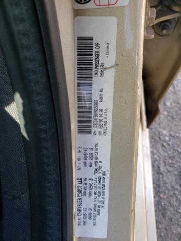 Photo 10 from auction – 2010 CHRYSLER SEBRING TO with VIN 1C3CC4FB0AN226066