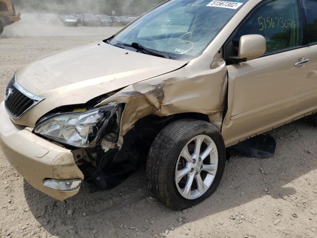 Photo 9 from auction – 2009 LEXUS RX 350 with VIN 2T2HK31U99C129546