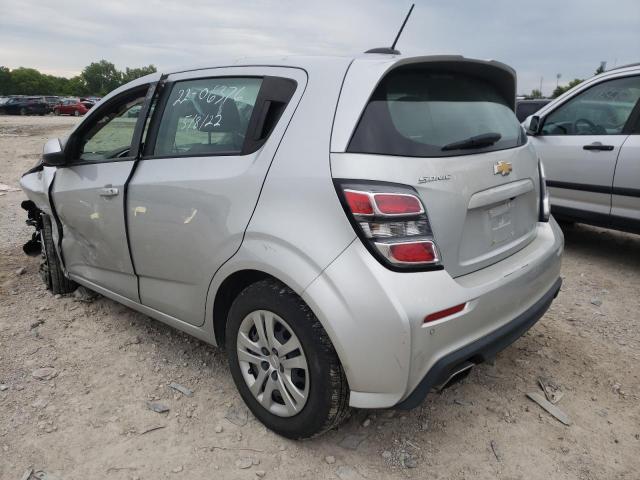Photo 3 from auction – 2020 CHEVROLET SONIC with VIN 1G1JG6SB3L4115179