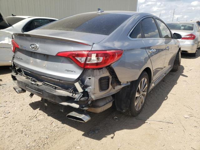 Photo 4 from auction – 2016 HYUNDAI SONATA SPO with VIN 5NPE34AF4GH344581