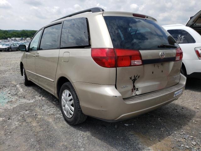 Photo 3 from auction – 2005 TOYOTA SIENNA CE with VIN 5TDZA23C65S237540