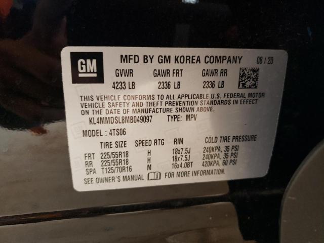 Photo 10 from auction – 2021 BUICK ENCORE GX with VIN KL4MMDSL8MB049097