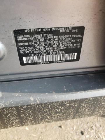 Photo 10 from auction – 2012 SUBARU FORESTER L with VIN JF2SHAEC4CH416697