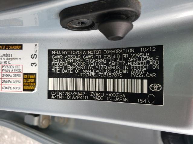 Photo 10 from auction – 2013 TOYOTA PRIUS V with VIN JTDZN3EU7D3187876