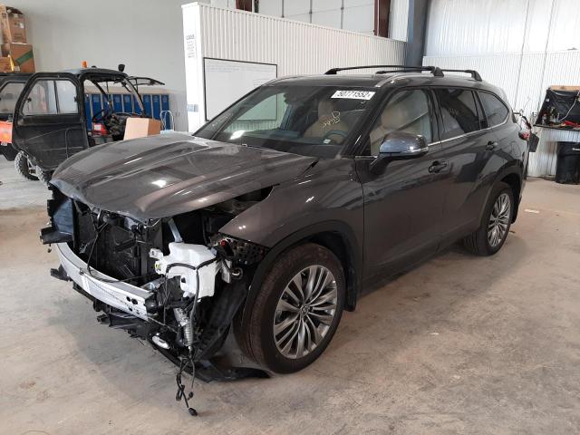 Photo 2 from auction – 2021 TOYOTA HIGHLANDER with VIN 5TDFZRBH5MS083872